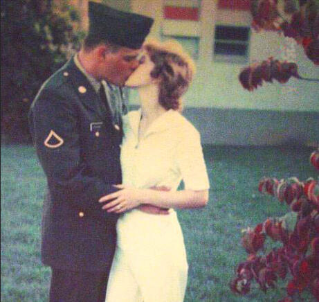 Young Lovers during Army Basic Training Young Lovers during Army Basic Training